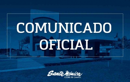 Santa Mônica Clube de Campo suspende suas atividades